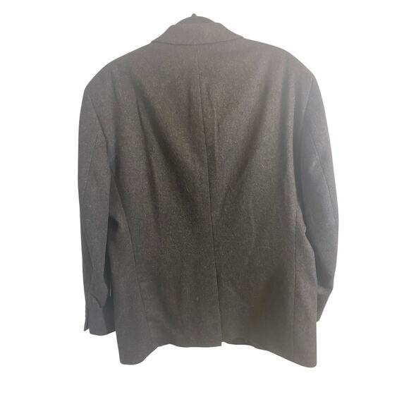 Jos A Bank Blazer Mens 42R Wool Black Suit Jacket Two Button EUC Pockets - Picture 2 of 14